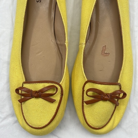 NWOB. Talbots 8.5M Color Block Flats. - Picture 4 of 10